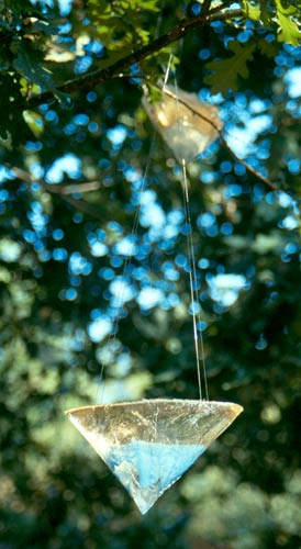 Installion made out of cast resin with a soundscape by Sonja van Kerkhoff