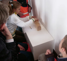 detail of an installation by Sonja van Kerkhoff