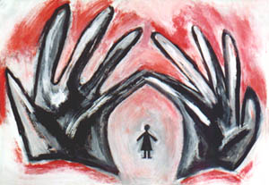 painting on paper