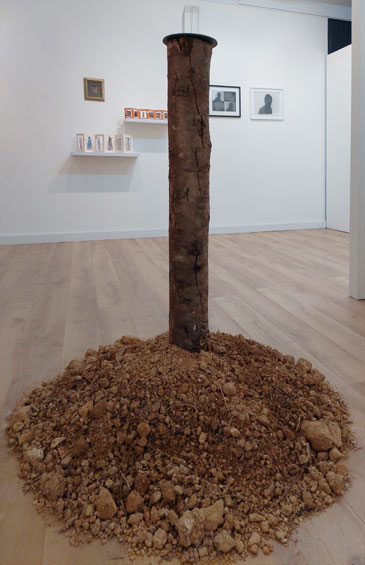 Sculpture by Sonja van Kerkhoff featuring 0.01% of the fill dumped on our land