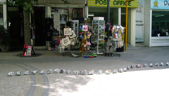 Performance on the street by Sonja van Kerkhoff