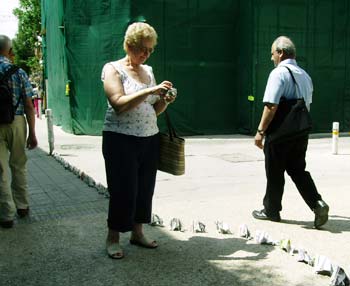 Performance on the street by Sonja van Kerkhoff