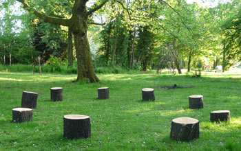 Land Art sculpture by Sonja van Kerkhoff + Sen McGlinn.