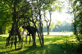 Land Art sculpture by Sonja van Kerkhoff + Sen McGlinn.