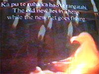 video still from a video by Sonja van Kerkhoff, 1992