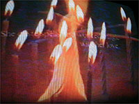 video still from a video by Sonja van Kerkhoff, 1992