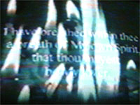 video still from a video by Sonja van Kerkhoff, 1992