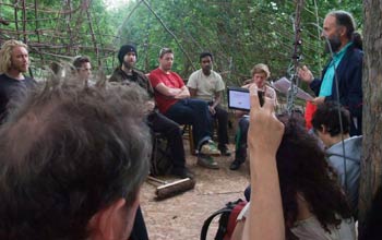 Workshop/Lecture by Sen McGlinn in the TreeTopGallery in Regents Park